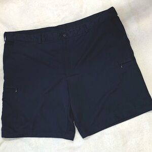 Izod Like New Navy Flat Front Golf Shorts Big & Tall size 50